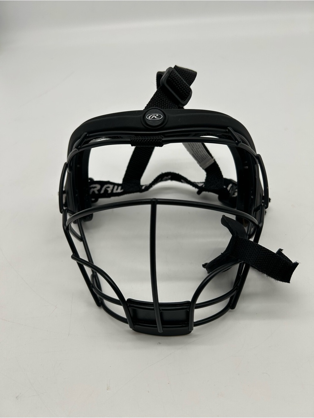 Rawlings Black Protective Wire Face Mask with Adjustable Straps